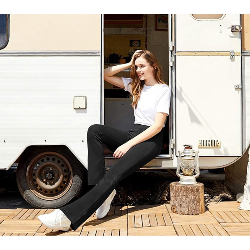 MINGALONDON Yoga Pants with Pockets for Women
