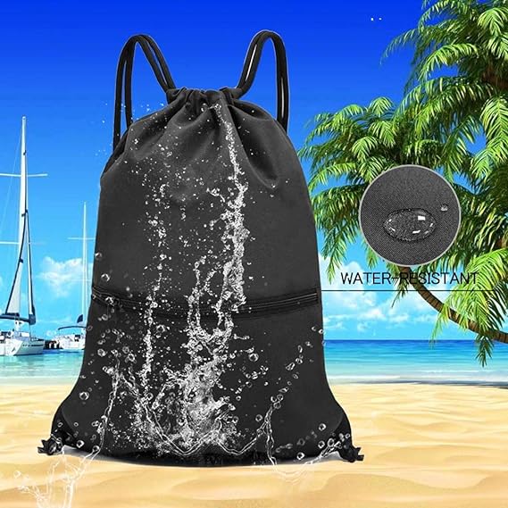 MODARANI Drawstring Backpack Sport Bag