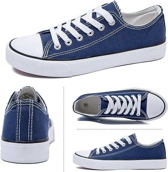 Beisinuo Canvas Tennis Shoes for Women