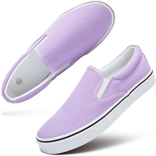 Barerun Women's Slip on Canvas Shoes