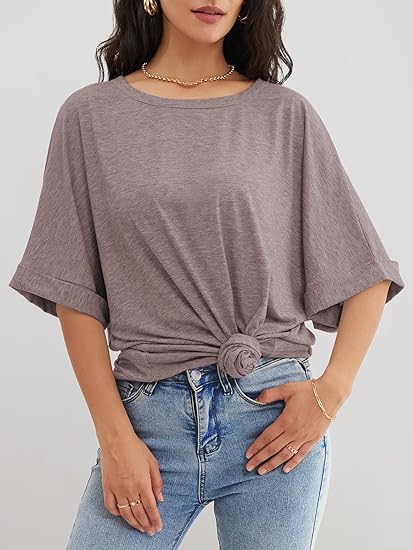 KISSMODA Womens Oversized T Shirts