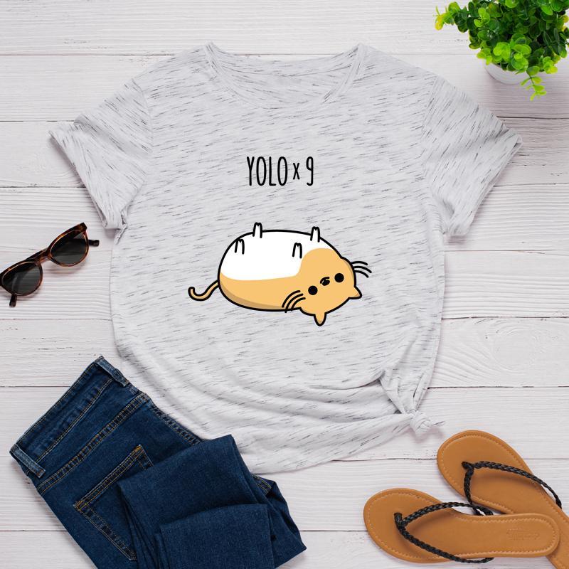 SWZ Cartoon Pattern Cotton Short Sleeve T-shirt CTO5151