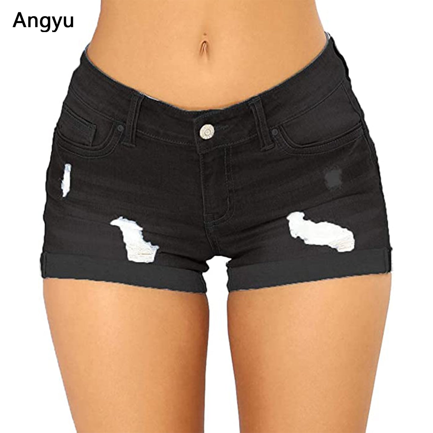 Angyu Women Denim Shorts