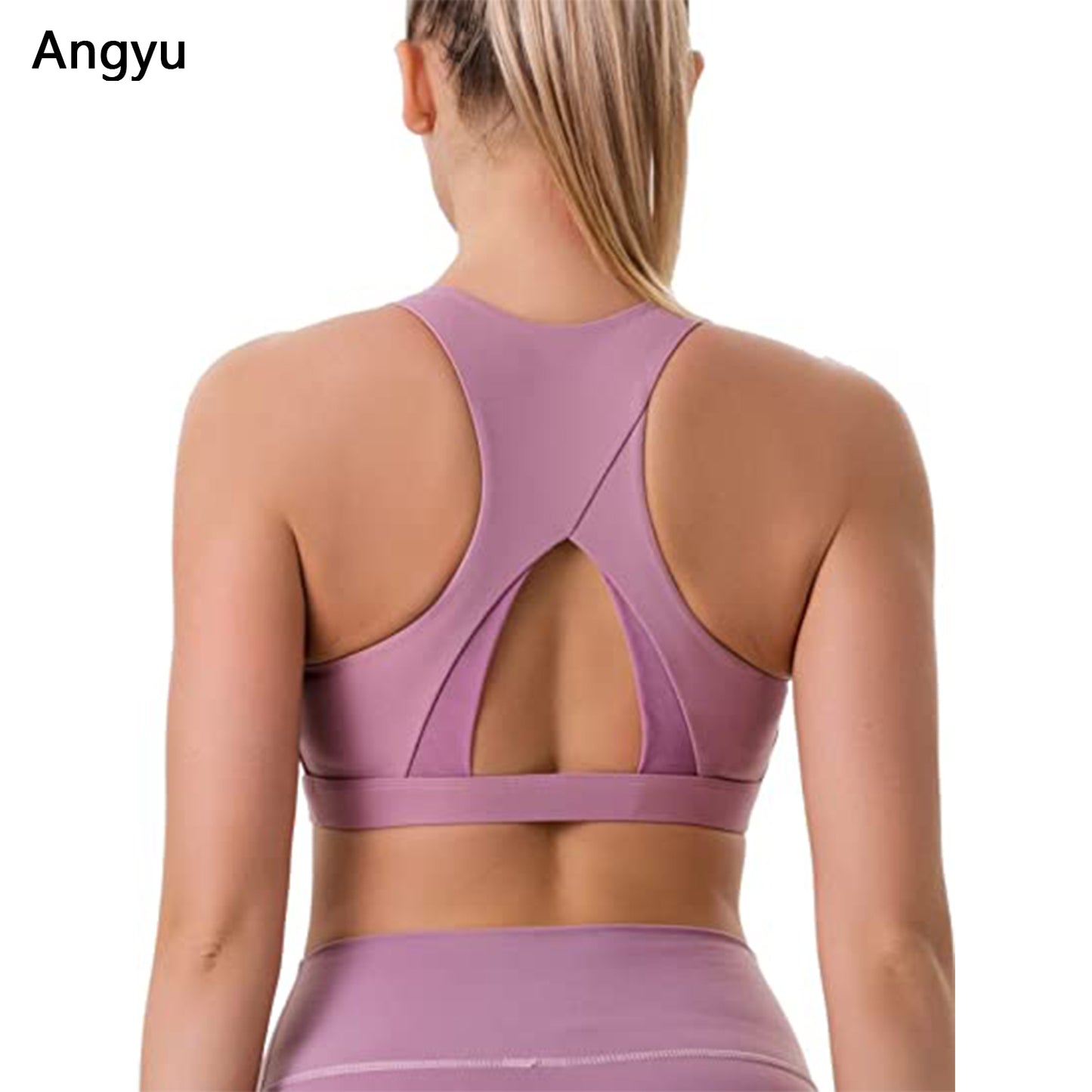 Angyu High Impact Large Bust Padded Sports Bra