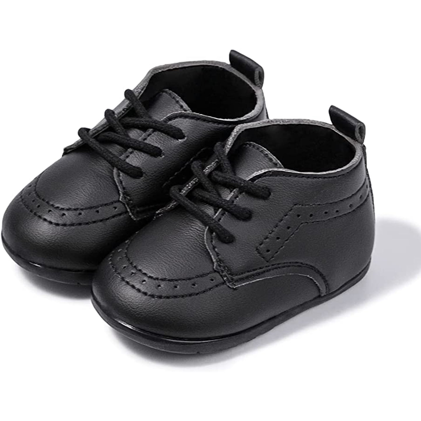 KAUACH Infant Baby Boys Girls Oxford Shoes PU Leather Wedding Boots