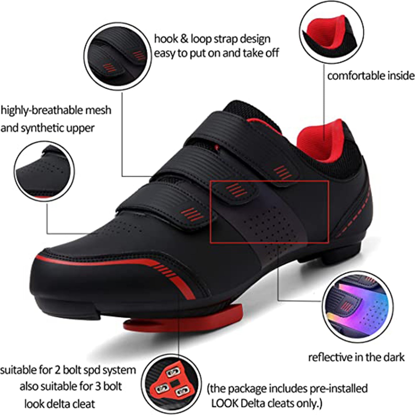 SINCHA Unisex Cycling Shoes