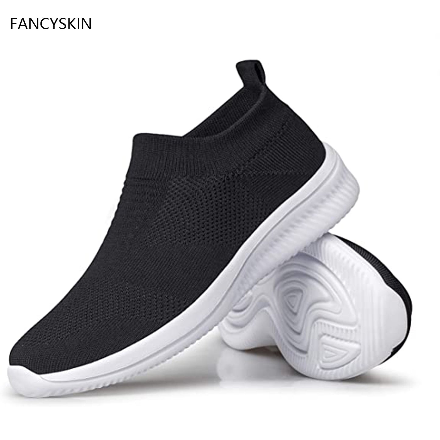 FANCYSKIN Womens Walking Shoes Sock Sneakers