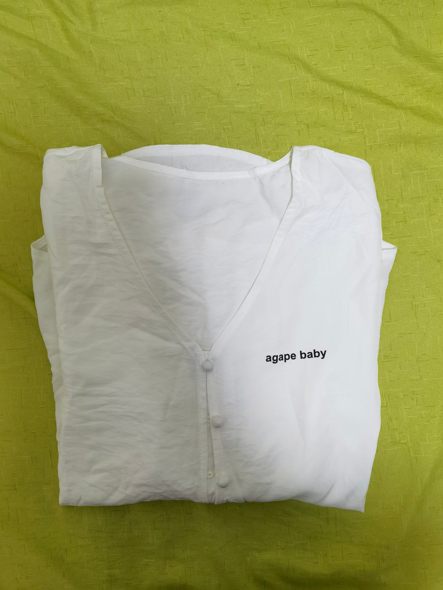 agape baby Women's V Neck Button Down Shirts Casual Long Sleeve Tie Knot Tops Blouses