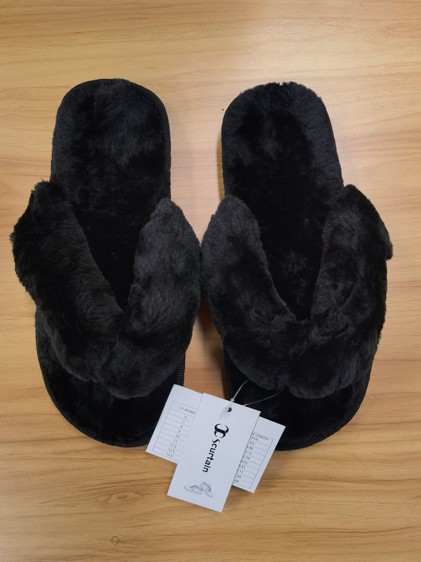 Scurtain Women's Bedroom Slippers