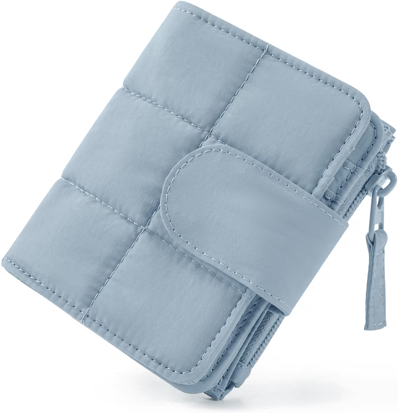 Scurtain Puffy RFID Blocking Bifold Card Holder Purses