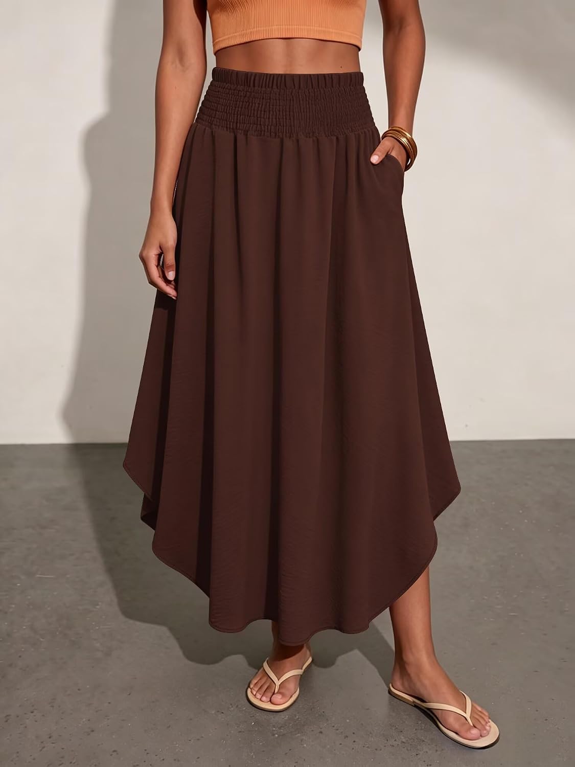 StunShow Womens High Waisted Maxi Skirts
