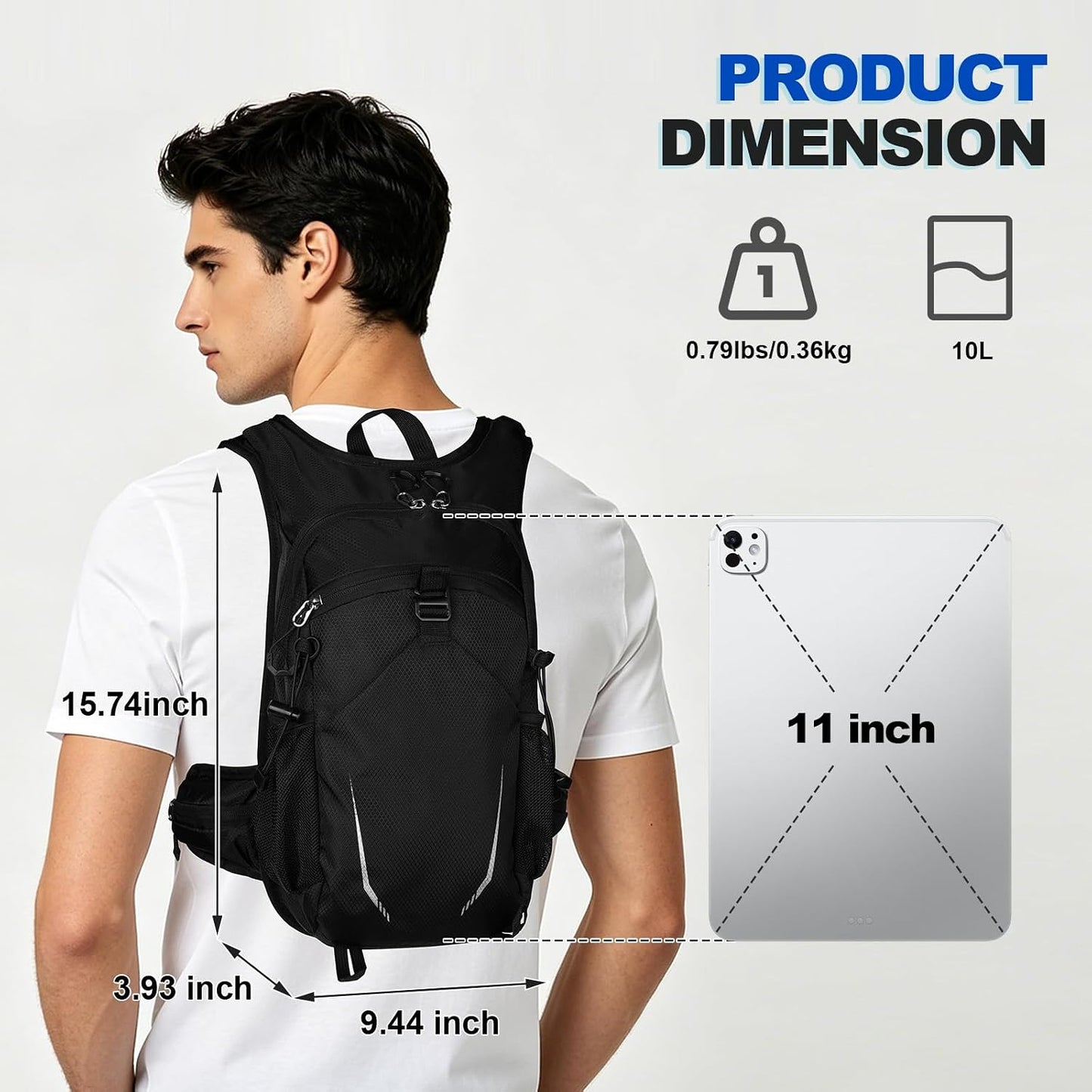 Scurtain Hiking Bags for Men Women
