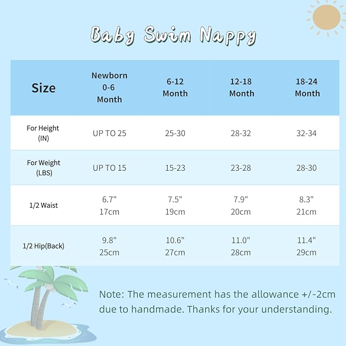 Magritta Baby Reusable Swim Diaper