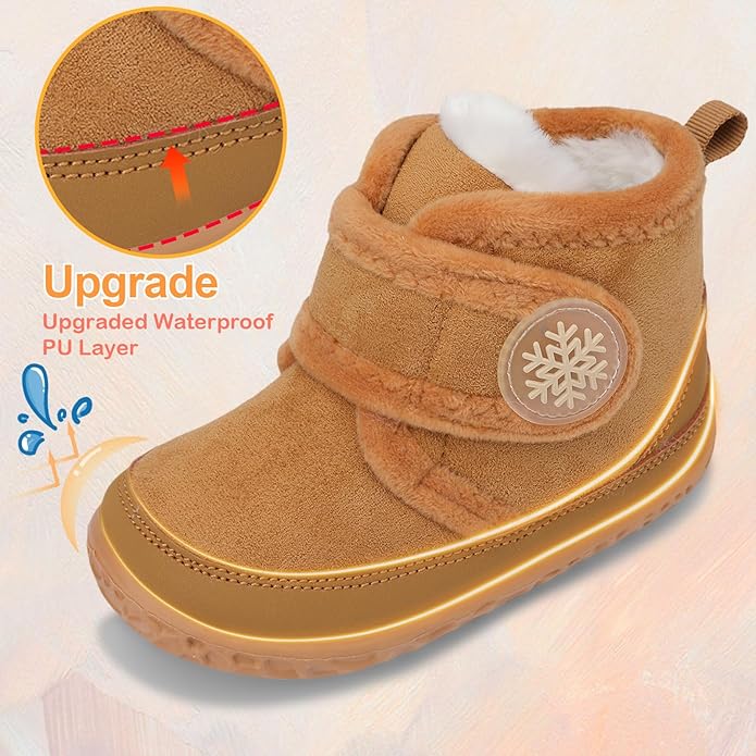 storeofbaby Toddler Fuzzy House Boots