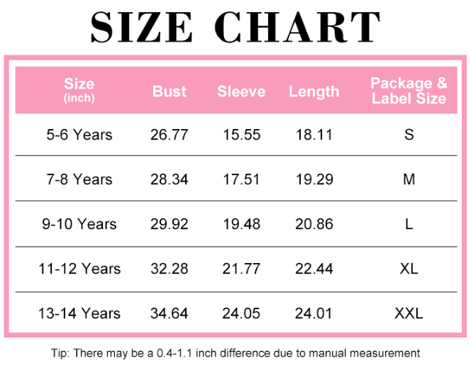 storeofbaby Girls Long Sleeve Shirts