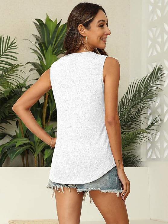 JOINFREE Women V Neck Tank Tops