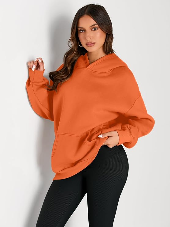 onlypuff Womens Oversized Fleece Hoodies