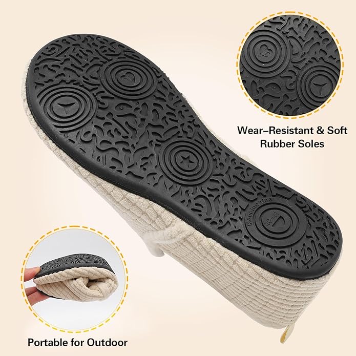 storeofbaby Women Furry House Rubber Shoes