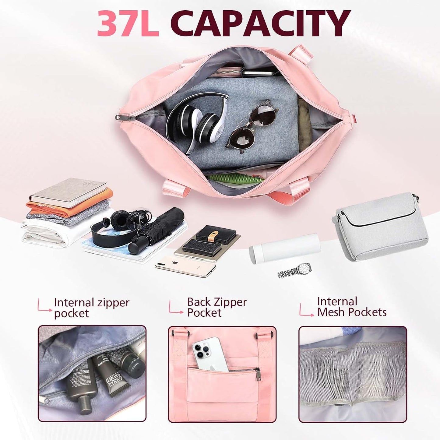 Scurtain Travel Duffle Bag
