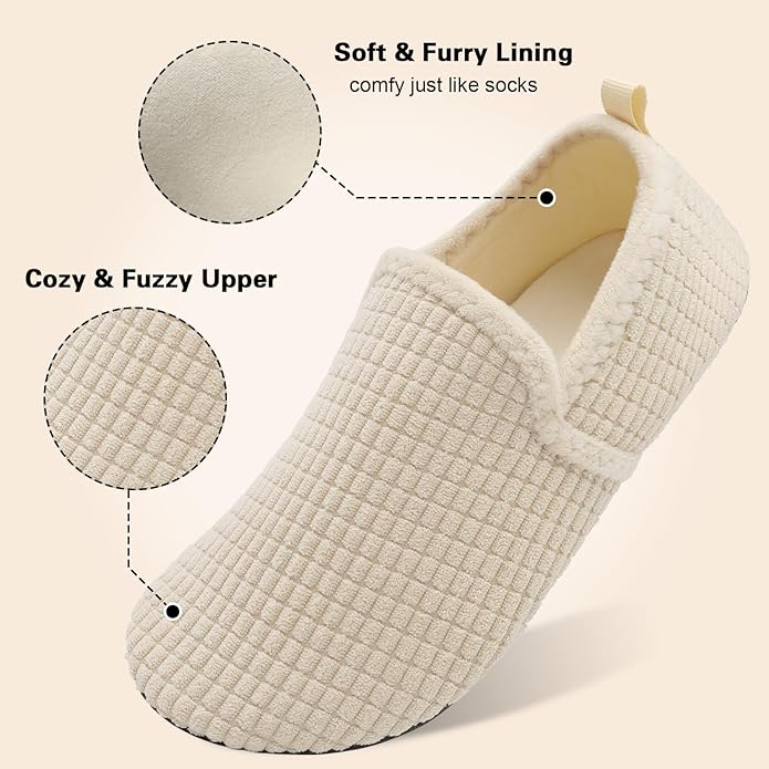 storeofbaby Women Furry House Rubber Shoes