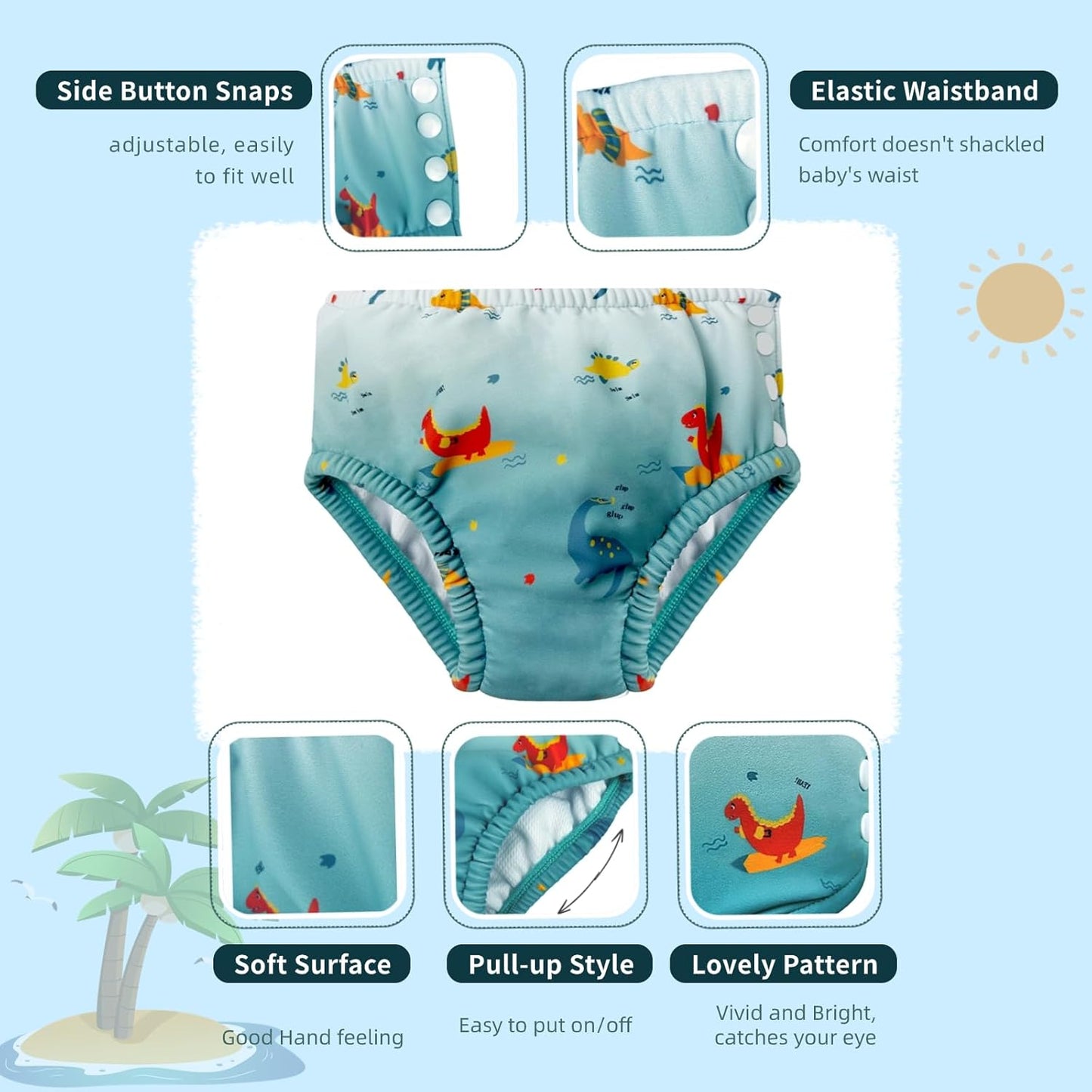 Magritta Baby Reusable Swim Diaper