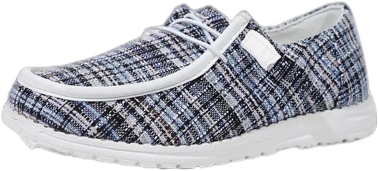 Spesoul Women's Lace up Lightweight Boat Shoes