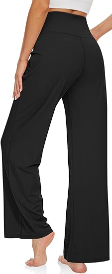 KISSMODA Women's Wide Leg Yoga Pants
