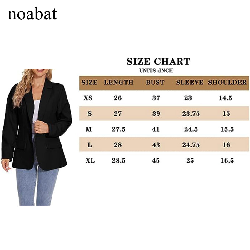 noabat Womens Casual Suits