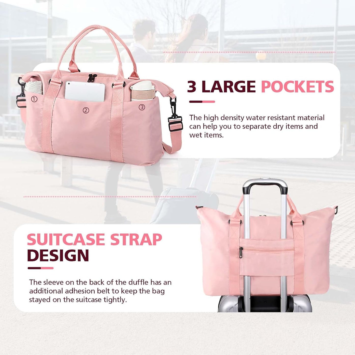 Scurtain Travel Duffle Bag