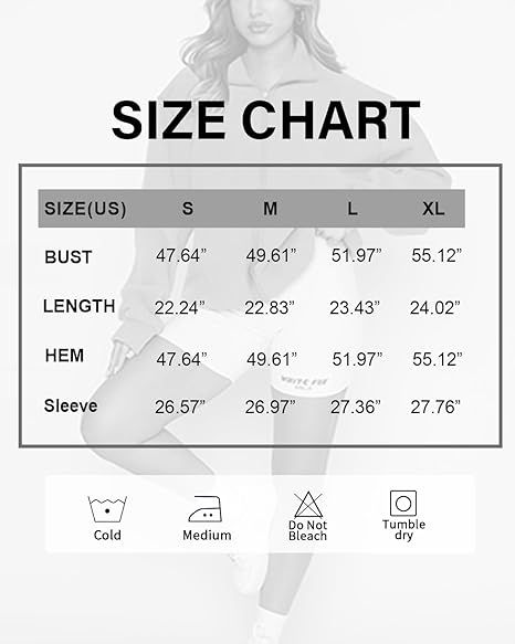 MODARANI Women's Full Zip Fleece Short Jacket