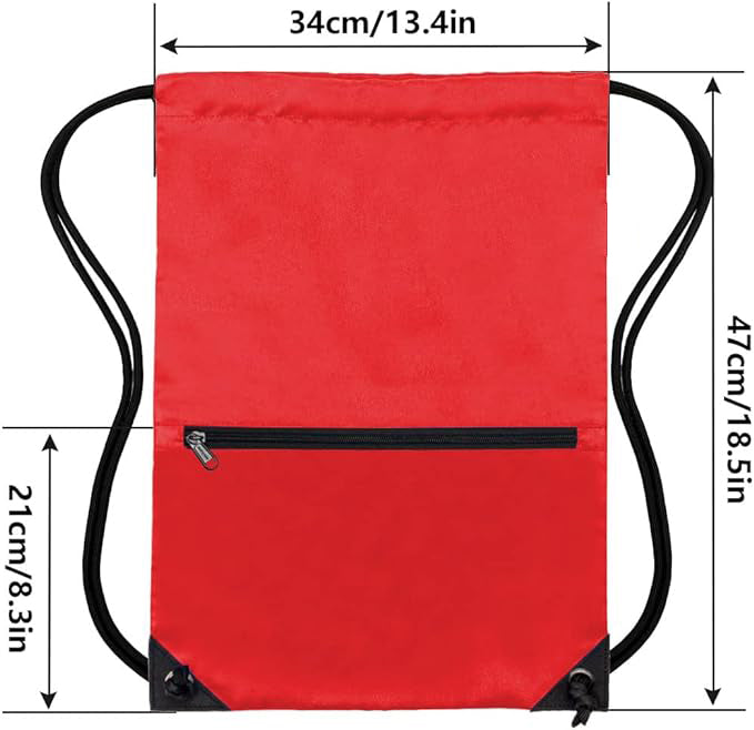 MINGALONDON Drawstring Backpack Bag Sport Gym Sackpack