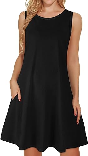 QUEEN PLUS Women's Summer Sleeveless Dress