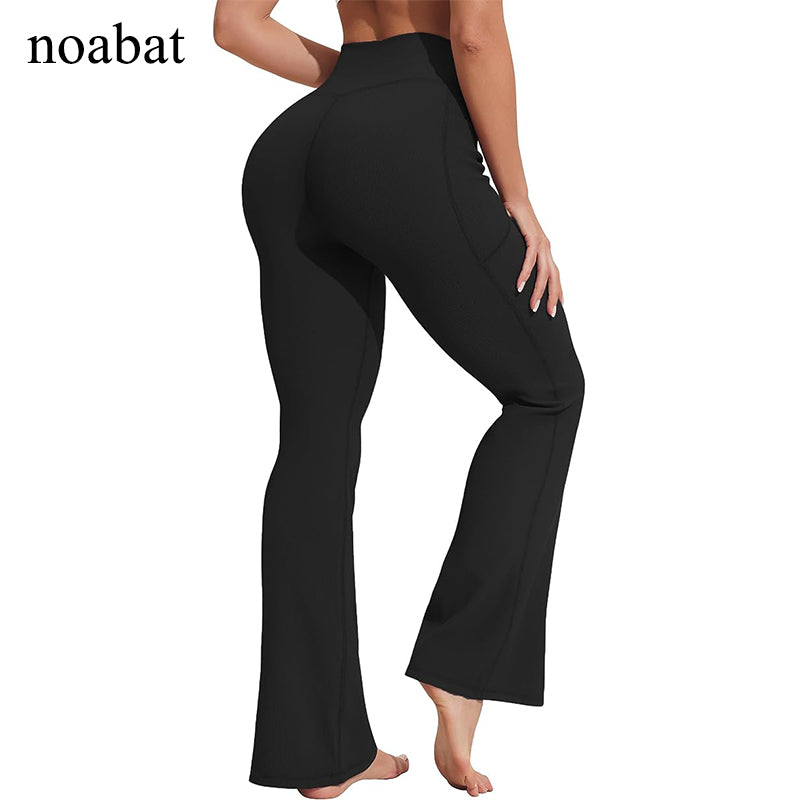 noabat Womens Flare Sports Pants