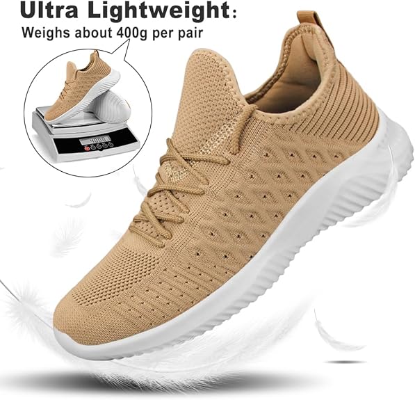 Beisinuo Womens Lightweight Breathable Non Slip Running Shoes