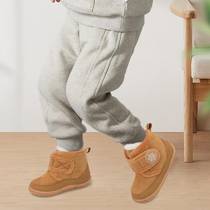 storeofbaby Toddler Fuzzy House Boots