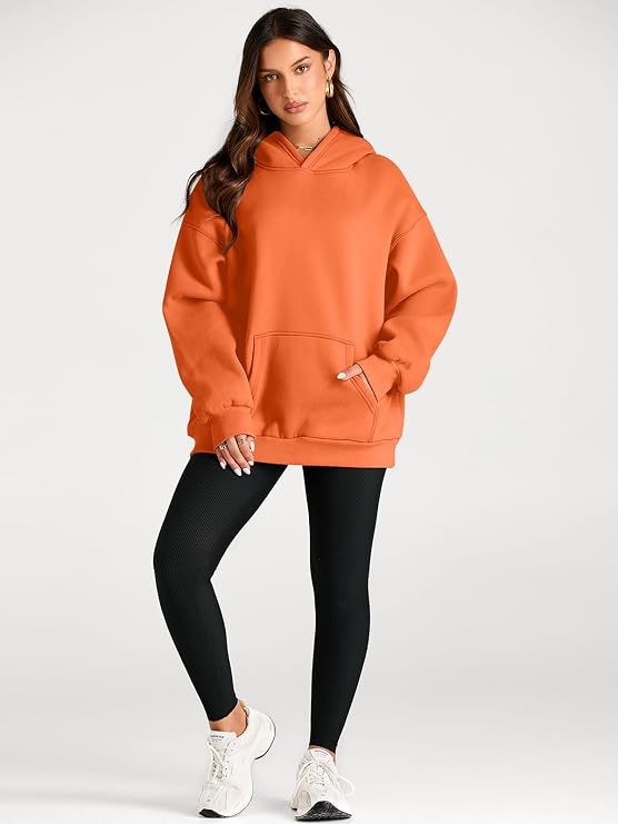 onlypuff Womens Oversized Fleece Hoodies
