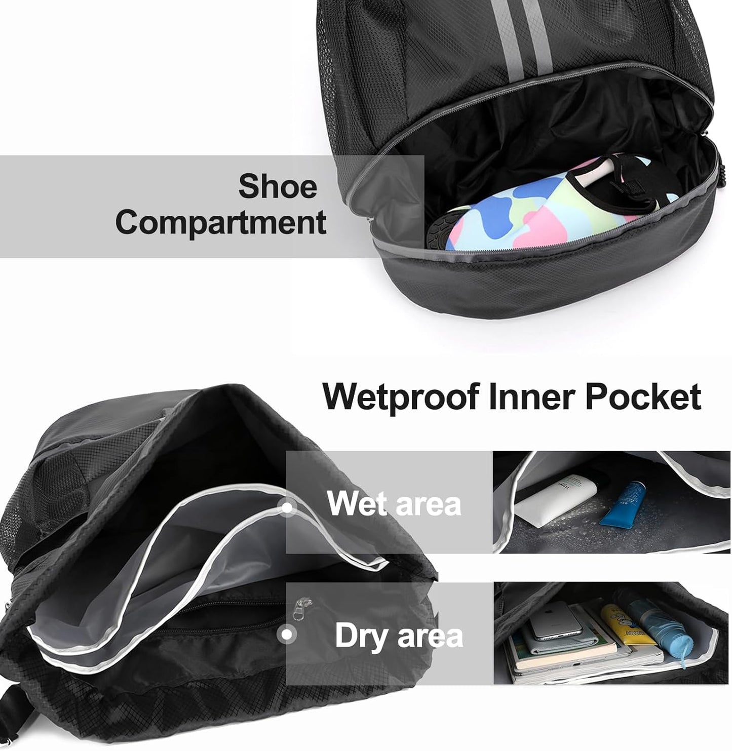 MODARANI All Purpose Sports Drawstring Bag
