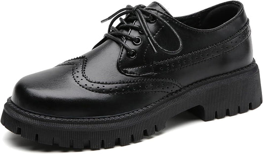 Leisfit Womens Vintage Oxford Shoes