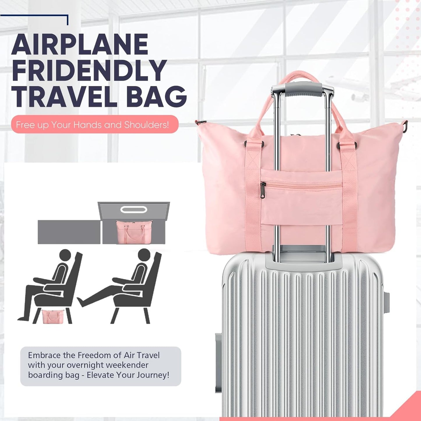 MINGALONDON Unisex Travel Duffle Bag