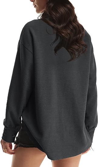 CHICZONE Womens Waffle Knit Jacket
