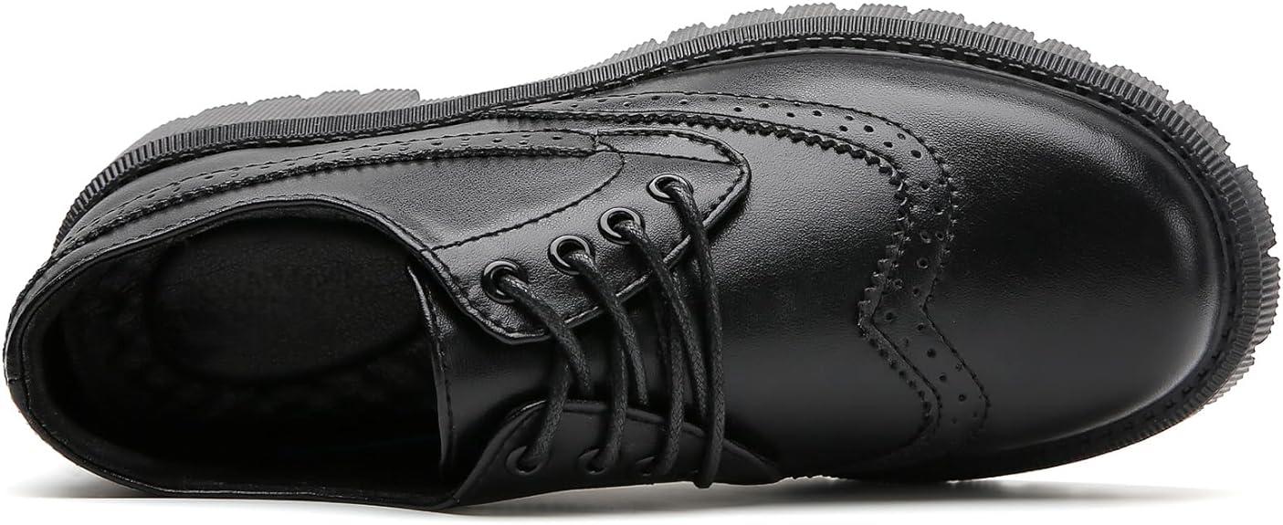 Leisfit Womens Vintage Oxford Shoes