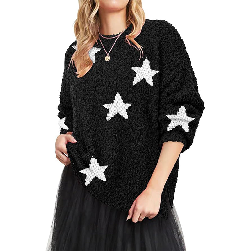 MINGALONDON Women's Pullover Sweater
