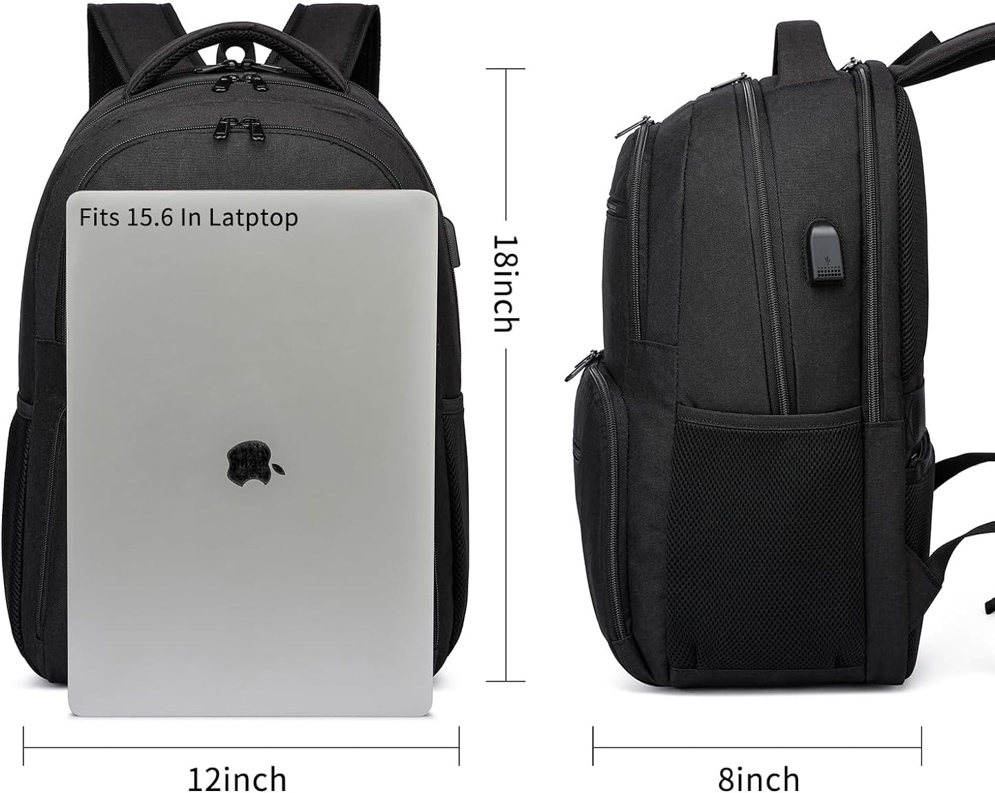 MINGALONDON Backpack for Men and Women 15.6 Inch