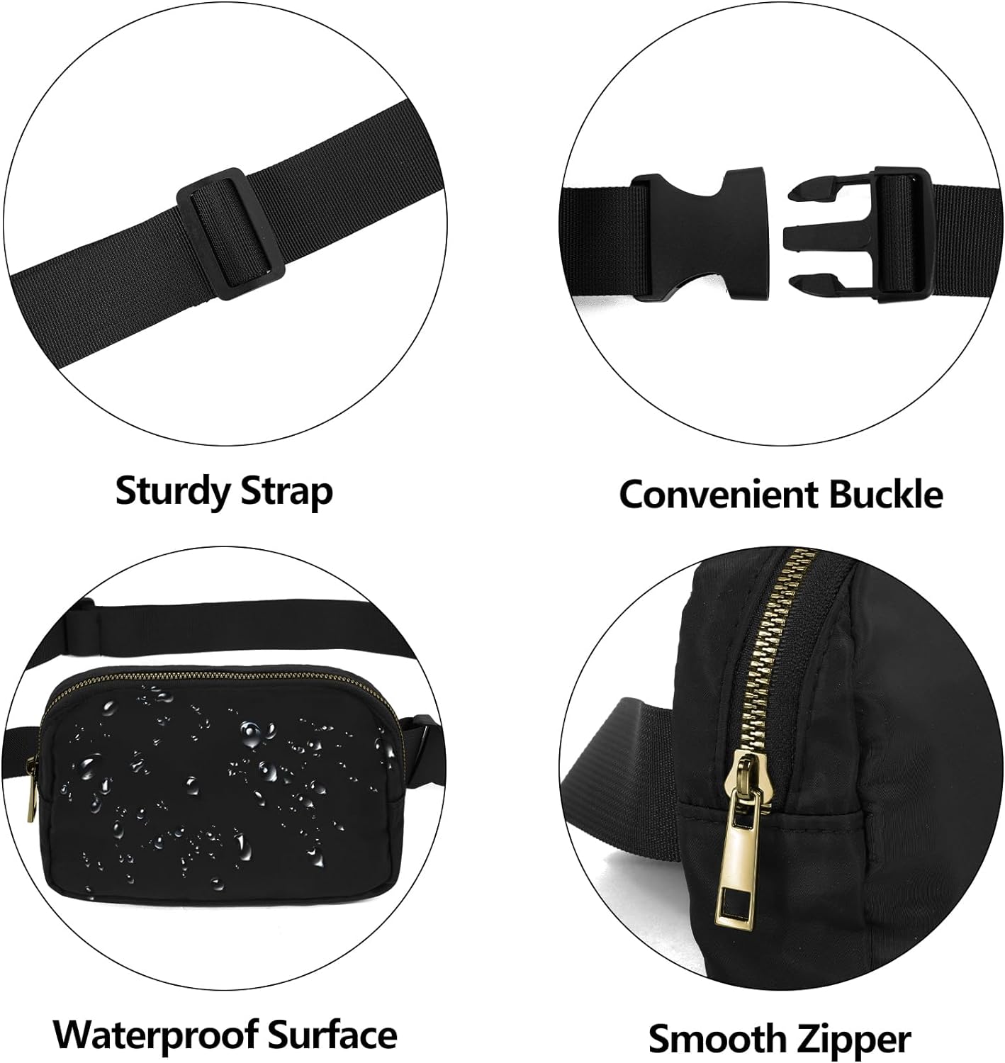 MODARANI Unisex Bum Belt Bags