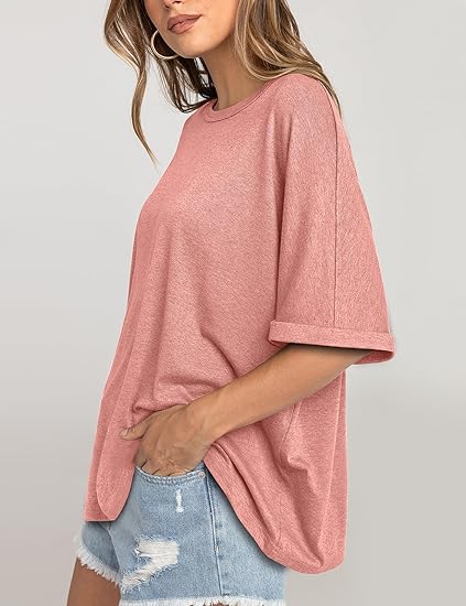 QUEEN PLUS Women Oversized Athletic T-Shirt