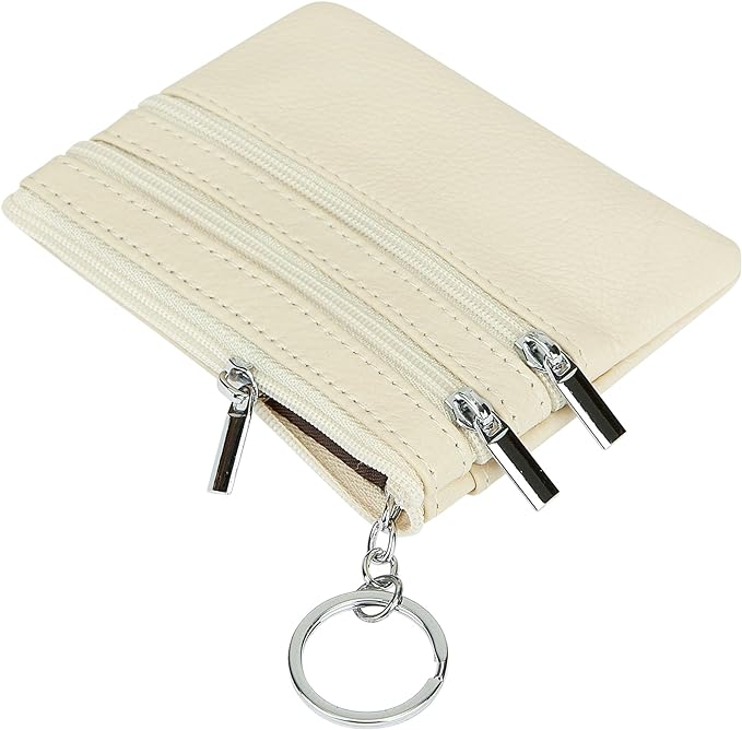 MINGALONDON Women's Leather Coin Purse