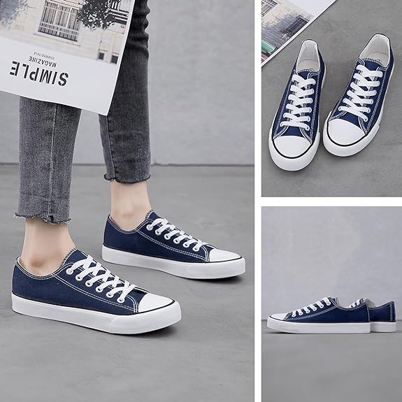 Beisinuo Canvas Tennis Shoes for Women