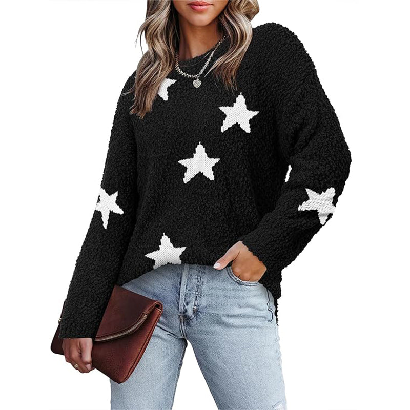MINGALONDON Women's Pullover Sweater