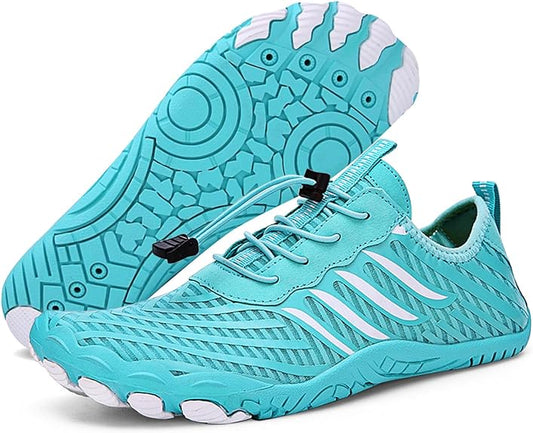 Spesoul Womens Wide Toe Non-Slip Aqua Shoes