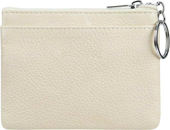 MINGALONDON Women's Leather Coin Purse